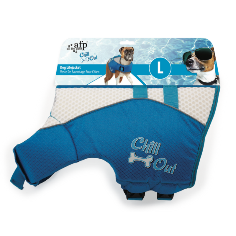 CHILL OUT DOG LIFE JACKET Sm.
