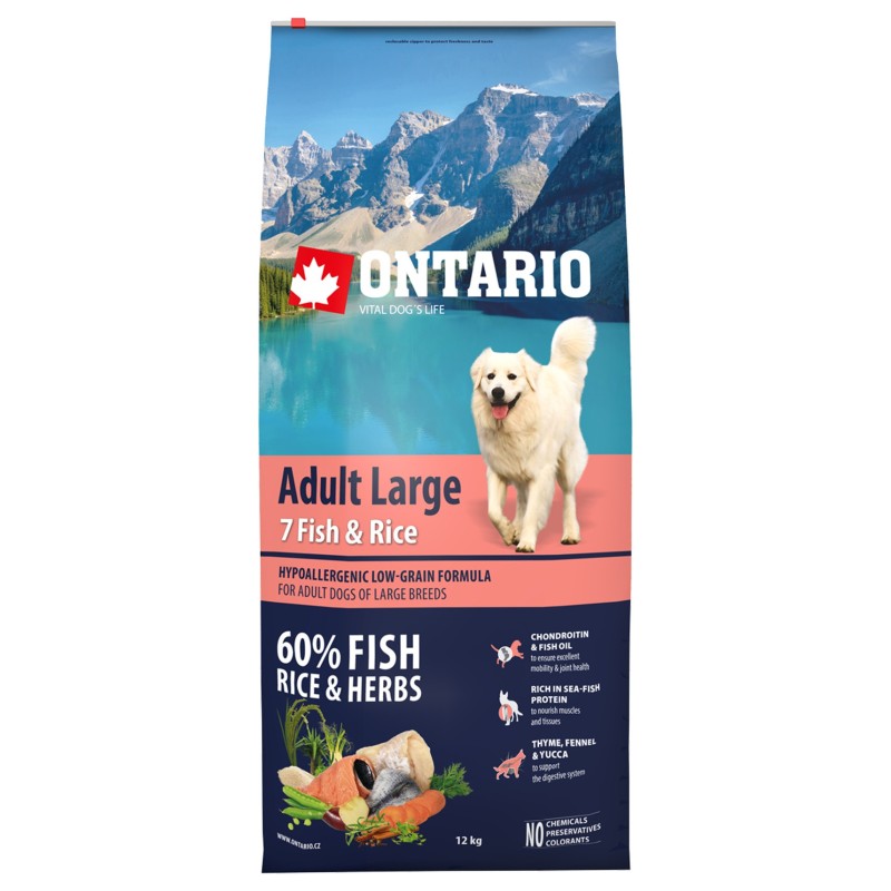 ONTARIO large breed adult FISK/RIS 12kg