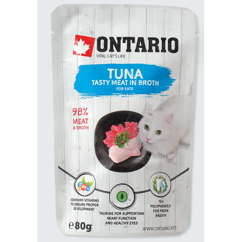 Ontario Paté Tuna i Bouillon 80g (15)