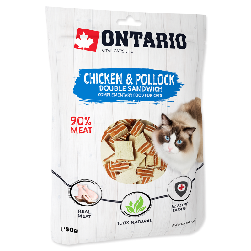 Ontario Kylling og Pollock Dobbelt Sandwich 50g (14)