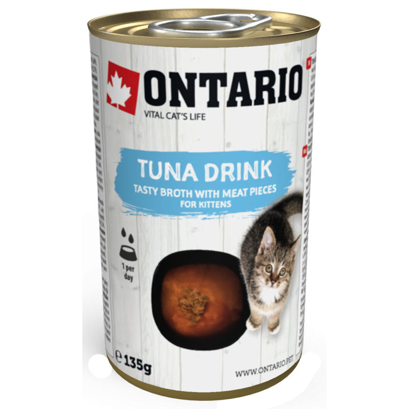 Ontario Kitten Drink Tuna 135g (12)