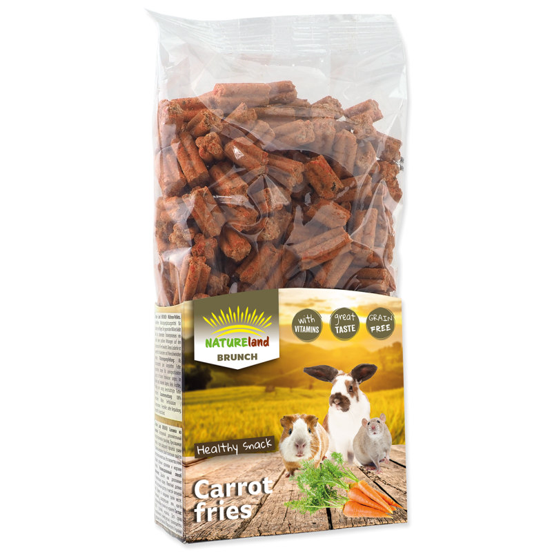 Nature land brunch gulerodsfritter 300g