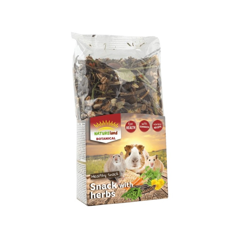 Nature land botanisk snack med urter 150g