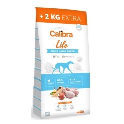 CALIBRA LIFE ADULT LARGE BREED KYLLING-RIS 12+2 kg