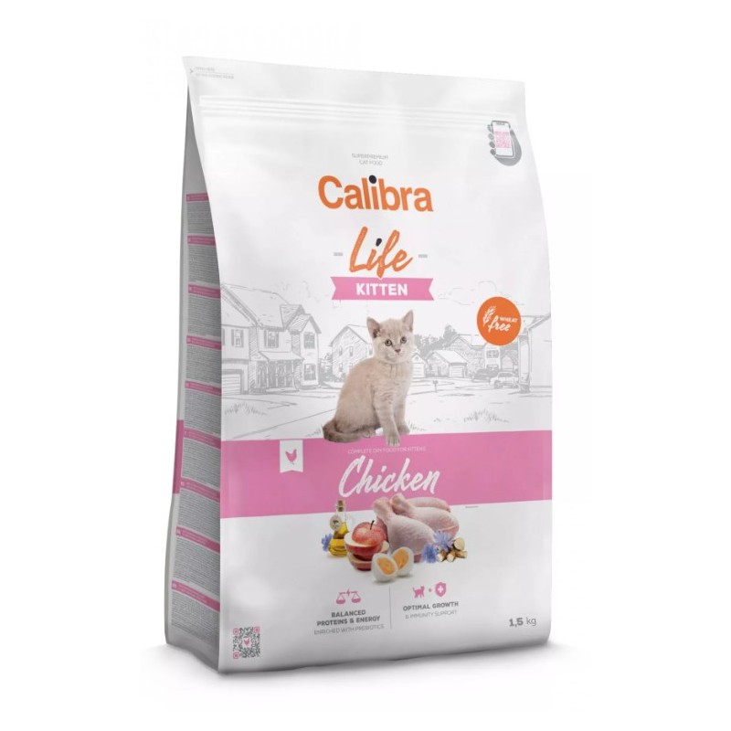 Calibra Cat LIFE Kitten Chicken 1,5kg