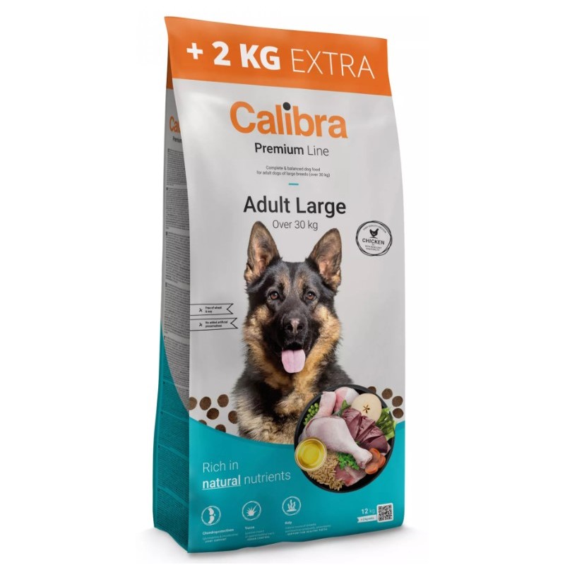 Calibra Premium Line ADULT Large 12+2kg