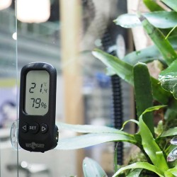 Thermometer/Hygrometer med alarm indendørs