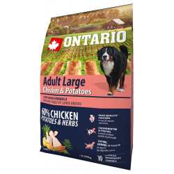 ONTARIO Large breed adult KYLLING/KARTOFFEL 2,25kg