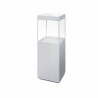 Cabinet Glossy Cube 50x50x90 HVIDT