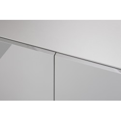 CABINET GLOSSY 100 100x40x70 GRÅ