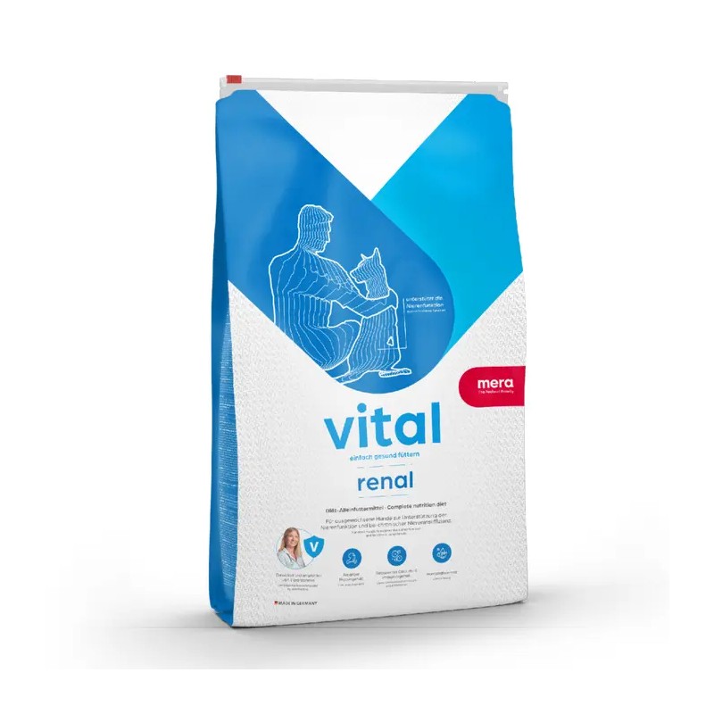 Mera Vital Renal - For nyrerne diætfoder 10kg. hund