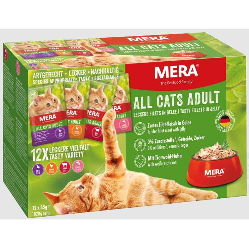 Mera Kat vådfoder Multibox 12x85g.