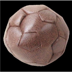Vintage Fodbold 15cm