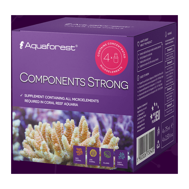 Aquaforest Components Strong 4x75ml